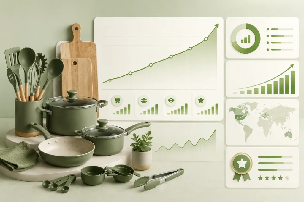 Modern kitchen analytics setup